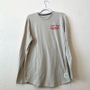 PROJECT ROCK Iron Paradise Gray Long Sleeve